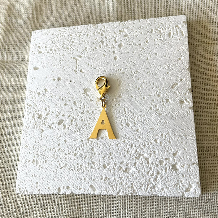 Initial Charm for Shoelace