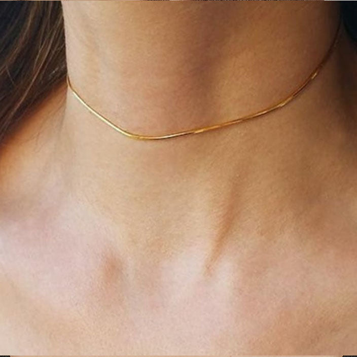 Dainty Gold Choker