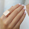 ADJUSTABLE WIDE SQUARE RING