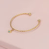 Evil Eye Gold Bracelet - HLcollection - Handmade Gold and Silver Jewelry