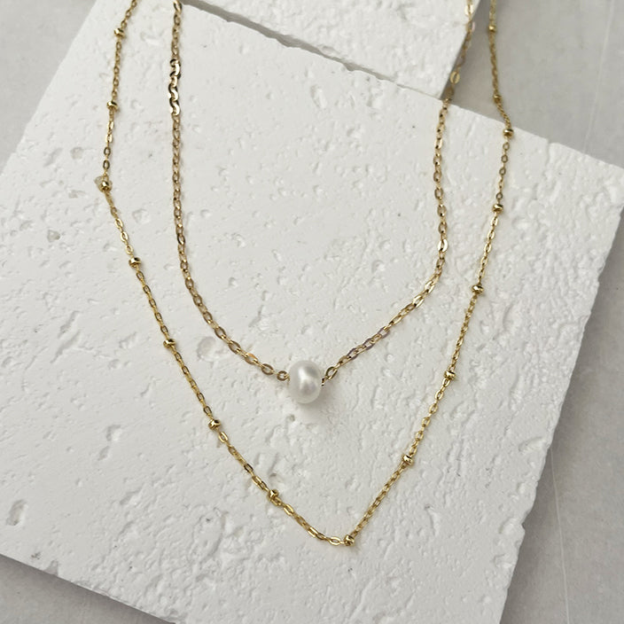 Dainty Gold Layered Necklaces