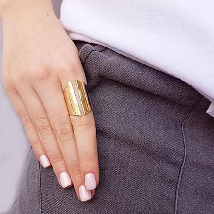 GOLD OPEN RING