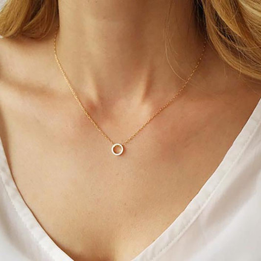 Eternity Necklace - HLcollection - Handmade Gold and Silver Jewelry