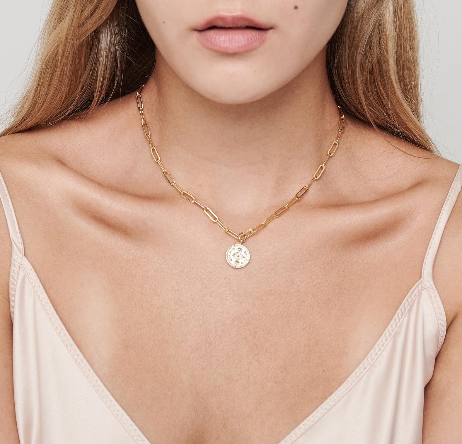 Gold Compass Necklace– HLcollection - Handmade Gold and Silver Jewelry