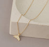 Gold Mermaid Tail Necklace - HLcollection - Handmade Gold and Silver Jewelry