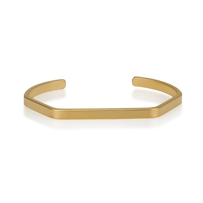 Plain Bangle, minimalist Cuff Bracelet, Simple Bracelet, Gold Bracelet -  Cuff bracelets gold, for her, brass, cotton, 