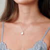 Sterling Silver Pearl Necklace - HLcollection - Handmade Gold and Silver Jewelry
